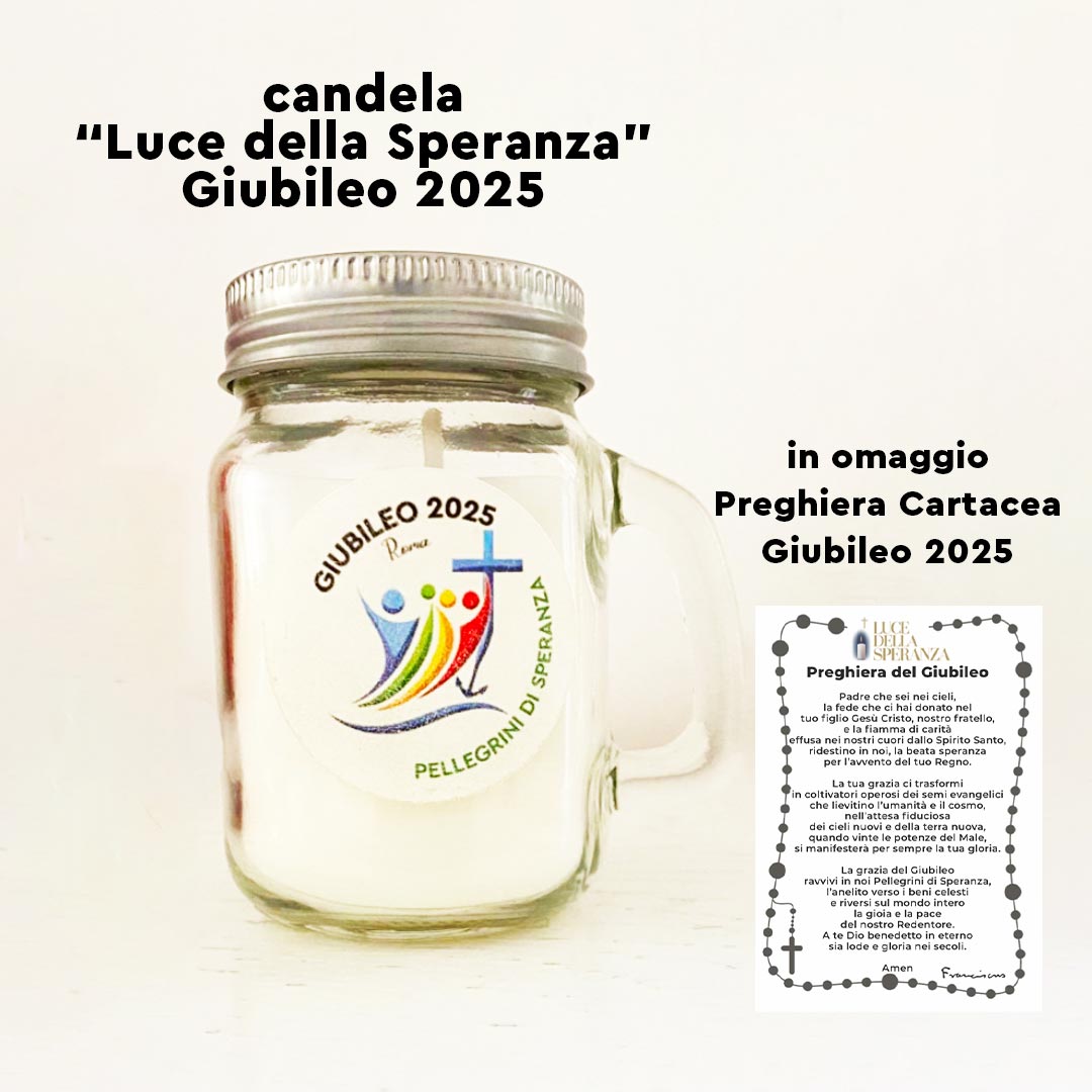 Candela Giubileo 2025 - Luce della Speranza