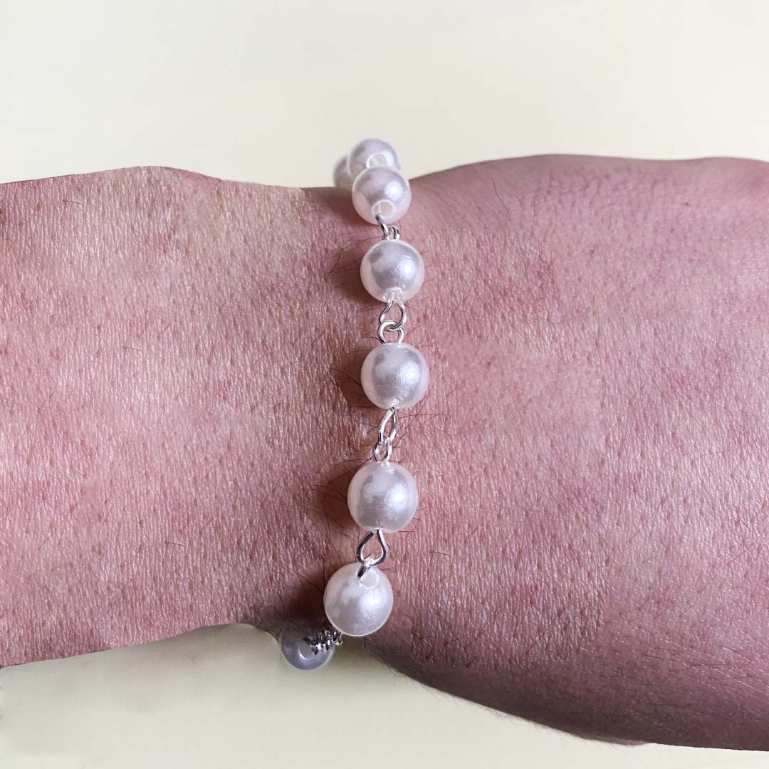 Bracciale Decina Rosario Perle Grandi Giubileo 2025