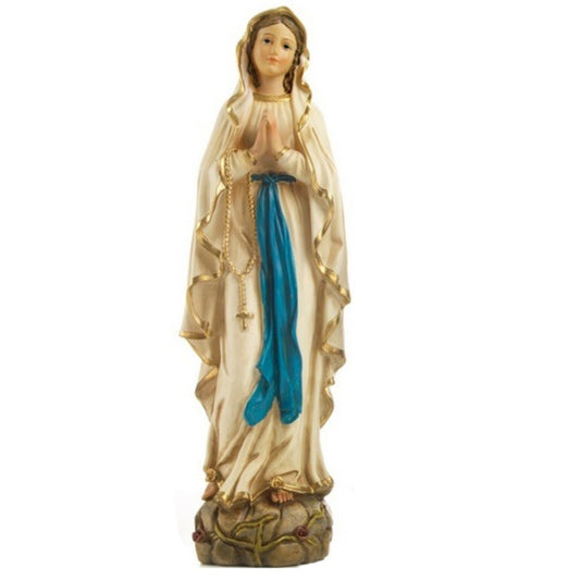 Statua Madonna di Lourdes - altezza 12cm